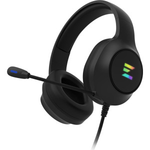 Zalman ZM-HPS310 BK auscultador Auscultadores Com fios Fita de cabeça Jogos Preto
