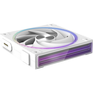 Zalman ZM-DF120 WHITE Sistema de Arrefecimento de Computador Placa mãe Ventoinha 12,4 cm Branco 1 unidade(s)