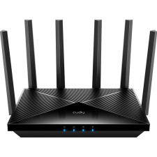 Cudy WR11000 router sem fios 2.5 Gigabit Ethernet Tri-band (2.4 GHz   5 GHz   6 GHz) Preto
