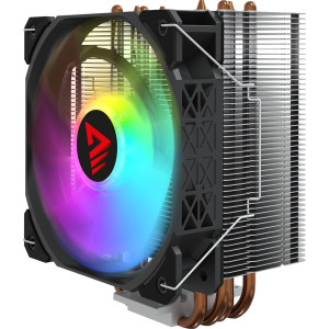 Savio SAVGCOVORTEXX2ARGB Sistema de Arrefecimento de Computador Chipset Arrefecimento a ar 12 cm Preto 1 unidade(s)