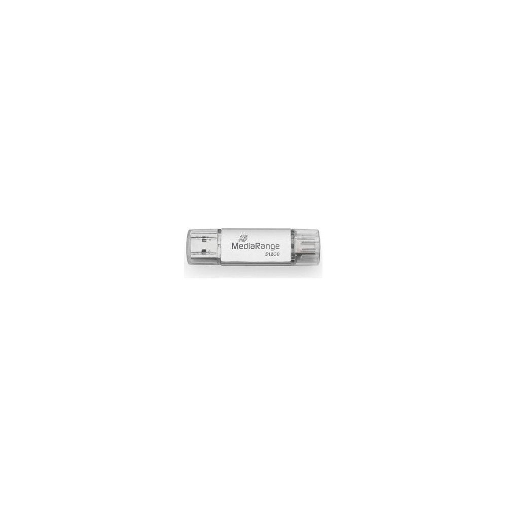 MediaRange MR940-1 unidade de memória USB 512 GB USB Type-A USB Type-C 3.2 Gen 1 (3.1 Gen 1) Prateado MediaRange MR940-1 unidade de memória USB 512 GB USB Type-A USB Type-C 3.2 Gen 1 (3.1 Gen 1) Prateado