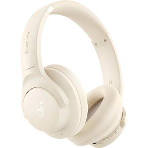 Soundcore Q20i Auscultadores Com fios Fita de cabeça Chamadas Música USB Type-C Bluetooth Branco