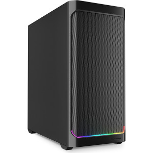 Sharkoon AK4 RGB STRIP Midi Tower Preto