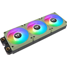 Thermaltake CL-F198-PL12MG-A Sistema de Arrefecimento de Computador Caixa de computador Ventoinha 12 cm Verde 3 unidade(s)