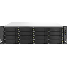QNAP TS-h2287XU-RP NAS Rack (3U) Intel Xeon E E-2336 32 GB DDR4 0 TB QuTS hero Preto, Branco