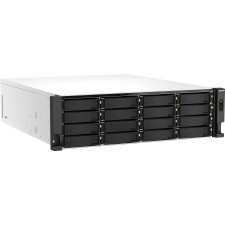 QNAP TS-h2287XU-RP NAS Rack (3U) Intel Xeon E E-2336 32 GB DDR4 0 TB QuTS hero Preto, Branco