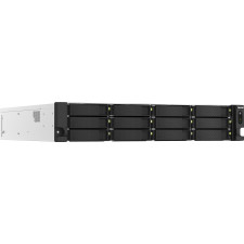 QNAP TS-H1887XU-RP NAS Rack (2U) Intel Xeon E E-2336 32 GB DDR4 0 TB QuTS hero Preto, Branco