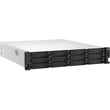 QNAP TS-H1887XU-RP NAS Rack (2U) Intel Xeon E E-2336 32 GB DDR4 0 TB QuTS hero Preto, Branco