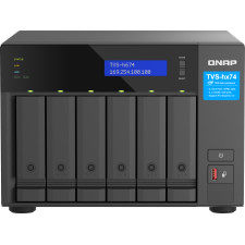 QNAP TVS-H674T-I5-32G servidor NAS e de armazenamento Tower Intel® Core™ i5 i5-12400 32 GB DDR4 HDD QNAP QTS Preto