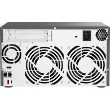 QNAP TVS-h874 NAS Tower Intel® Core™ i7 32 GB DDR4 0 TB QuTS hero Preto