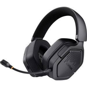 Trust GXT 493 Carus Auscultadores Com fios e sem fios Fita de cabeça, Capacete Jogos USB Type-C   USB Type-A Bluetooth Preto