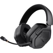 Trust GXT 493 Carus Auscultadores Com fios e sem fios Fita de cabeça, Capacete Jogos USB Type-C   USB Type-A Bluetooth Preto