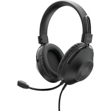 Trust HS-250 Auscultadores Com fios Fita de cabeça Chamadas Música Preto