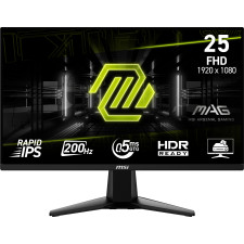 MSI MAG 255F E20 monitor de ecrã 62,2 cm (24.5") 1920 x 1080 pixels Full HD LCD Preto