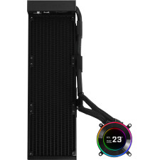 Lian Li GA II Hydroshift II LCD-C 360N Caixa de computador Refrigerador líquido all-in-one Preto