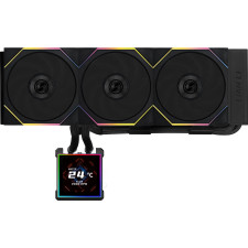 Lian Li HydroShift II LCD-S 360 TL Processador Kit de arrefecimento líquido 12 cm Preto 1 unidade(s)