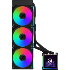 Lian Li HydroShift II LCD-S 360 CL Processador Kit de arrefecimento líquido 12 cm Preto 1 unidade(s)