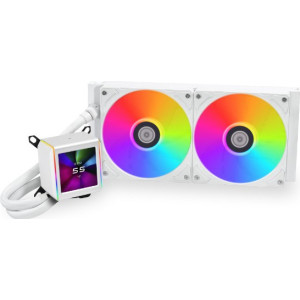 Lian Li GA II LCD Processador Kit de arrefecimento líquido 12 cm Branco