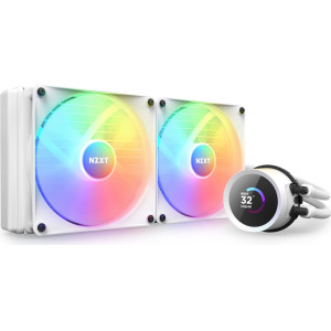 NZXT Kraken 280 RGB Processador Refrigerador líquido all-in-one 14 cm Branco 1 unidade(s)