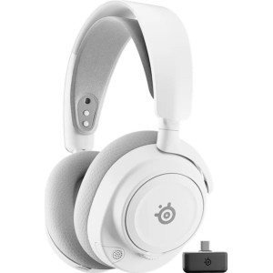Steelseries Arctis Nova 7P Wireless Gen 2 Auscultadores Com fios e sem fios Fita de cabeça Jogos USB Type-C Bluetooth Branco