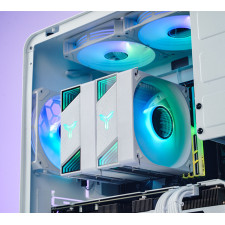 Jonsbo CR-3000 ARGB White Processador Ventoinha 12 cm Branco 1 unidade(s)
