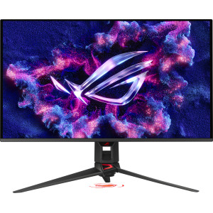 ASUS ROG Swift OLED PG32UCDMR monitor de ecrã 80 cm (31.5") 3840 x 2160 pixels 4K Ultra HD QD-OLED Preto