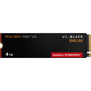 Western Digital Black WD_BLACK SN8100 NVMe 4 TB M.2 PCI Express 5.0 TLC 3D NAND