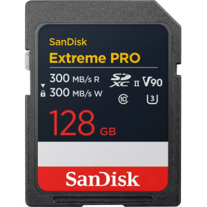 SanDisk Extreme PRO 128 GB SDXC UHS-II Classe 10