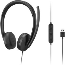 Lenovo 4XD1P83425 auscultador Auscultadores Com fios Fita de cabeça Chamadas Música USB Type-A Preto