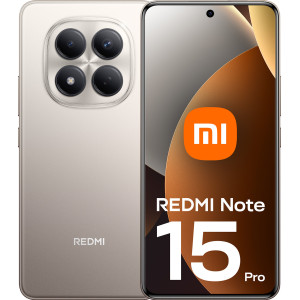 Xiaomi Redmi Note 15 Pro 17,2 cm (6.77") 4G 8 GB 256 GB 6500 mAh Titânio