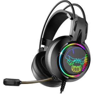 Spirit of Gamer ELITE-H10 Auscultadores Com fios Fita de cabeça Jogos USB Type-A Preto