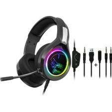 Spirit of Gamer PRO-H8 Auscultadores Com fios Fita de cabeça Jogos USB Type-A Preto