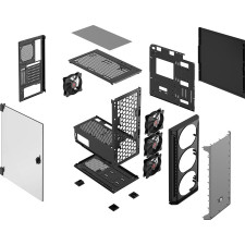 Savio SHADOW X2 caixa para computador Midi Tower Preto