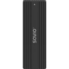 Savio AK-84 Caixa para Discos Rígidos Compartimento SSD Preto M.2