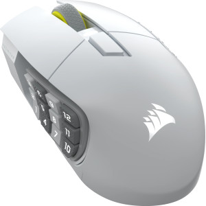 Corsair SCIMITAR ELITE WIRELESS SE rato Jogos Mão direita RF Wireless + Bluetooth Ótico 33000 DPI