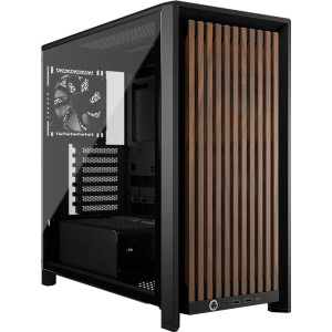 Corsair FRAME 4000D WOOD RS Midi Tower Preto, Madeira