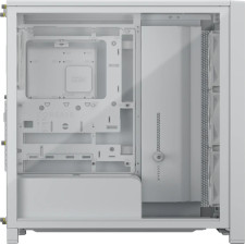 Corsair FRAME 4000D WOOD RS Midi Tower Madeira, Branco