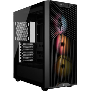 Corsair 3200D RS ARGB Mid-Tower PC Case - Smoke Midi Tower Preto