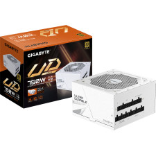 GIGABYTE UD750GM PG5 V2 ICE fonte de alimentação 750 W 20+4 pin ATX ATX Branco