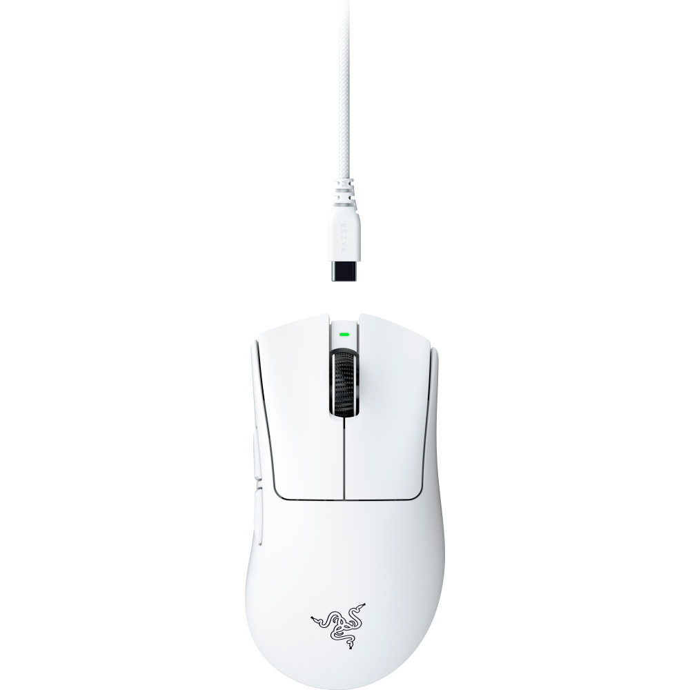 Razer DeathAdder V4 Pro rato Jogos Mão direita RF Wireless + USB Type-A Ótico 45000 DPI Razer DeathAdder V4 Pro rato Jogos Mão direita RF Wireless + USB Type-A Ótico 45000 DPI