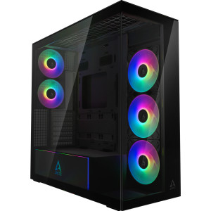 ARCTIC Xtender Black (Mirror Glass) Midi Tower Preto