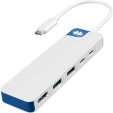 Targus HyperDrive Com fios USB 3.2 Gen 1 (3.1 Gen 1) Type-C Branco