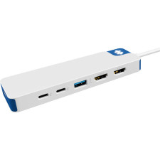 Targus HyperDrive Com fios Dock Branco