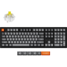 Keychron K10M-H1-PT teclado Casa RF Wireless + Bluetooth Preto