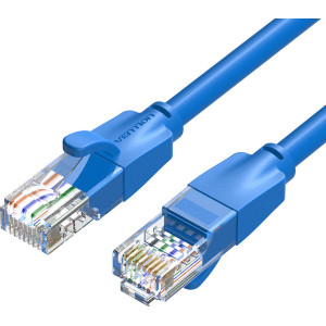 Vention IBELF cabo de rede Azul 1 m Cat6 U UTP (UTP)