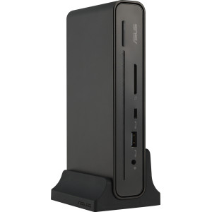ASUS Triple Display USB-C Dock Duo DC301 Com fios Preto