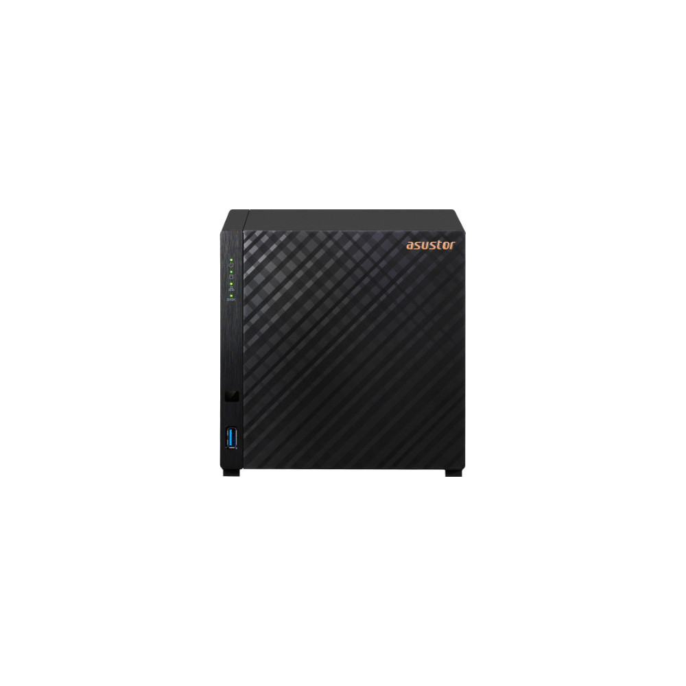 Asustor AS1204T NAS Tower Realtek RTD1619B 1 GB DDR4 0 TB ADM Preto Asustor AS1204T NAS Tower Realtek RTD1619B 1 GB DDR4 0 TB ADM Preto
