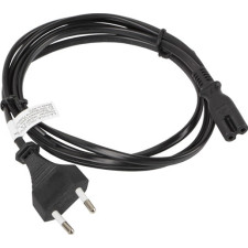 Lanberg CA-C7CA-10CC-0018-BK cabo de energia Preto 1,8 m Acoplador C7 CEE7 16