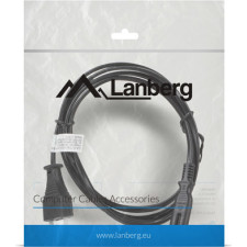 Lanberg CA-C7CA-10CC-0018-BK cabo de energia Preto 1,8 m Acoplador C7 CEE7 16