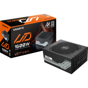 GIGABYTE UD1600PM PG5 AI TOP fonte de alimentação 1600 W 20+4 pin ATX ATX Preto